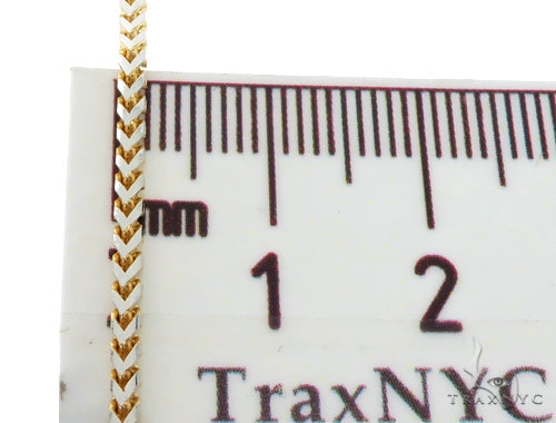 14K TraxNYC's Mystique Ankh Cross Crucifix 10K Franco Chain Set 57204 - Image 13