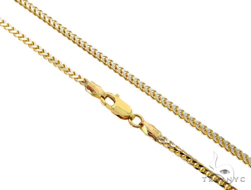 14K TraxNYC's Mystique Ankh Cross Crucifix 10K Franco Chain Set 57204 - Image 10