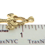 14K TraxNYC's Mystique Ankh Cross Crucifix 10K Franco Chain Set 57204 - Image 8