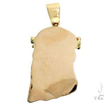 14K Prong Bezel Diamond Skull Pendant 61795 - Image 5