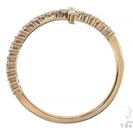 14K Gold Diamond Cross Ring 65691 - Image 6