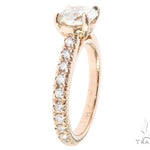 14K Gold Diamond Engagement Ring 65076 - Image 2
