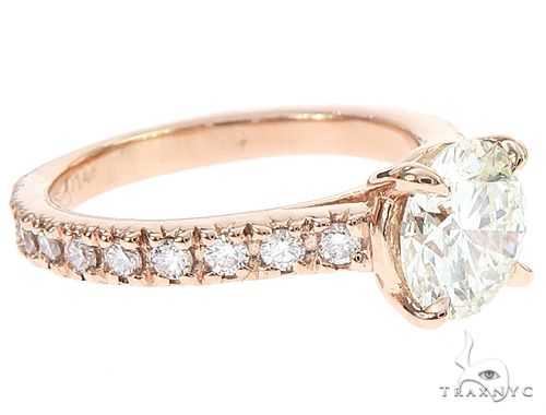 14K Gold Diamond Engagement Ring 65076 - Image 3