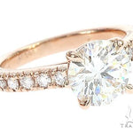 14K Gold Diamond Engagement Ring 65076 - Image 4