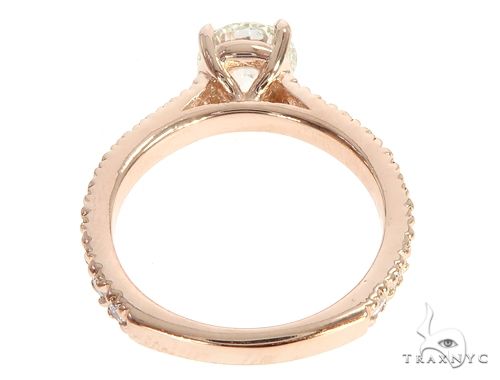 14K Gold Diamond Engagement Ring 65076 - Image 5