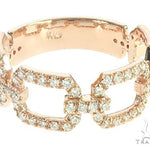 14K Rose Gold Fashion Diamond Ring 65690 - Image 1