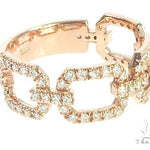 14K Rose Gold Fashion Diamond Ring 65690 - Image 2