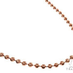 14K Rose Gold Moon Cut Chain 26 Inches 5mm   65888 - Image 2
