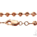 14K Rose Gold Moon Cut Chain 28 Inches 5mm   65887 - Image 5