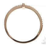 14K  Gold Prong Diamond Cross Ring 65306 - Image 7