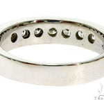 14K White Gold Channel Diamond Band 61483 - Image 5