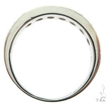 14K White Gold Channel Diamond Band 61483 - Image 6