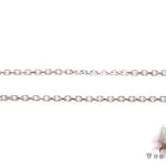 14K White Gold Cross Crucifix Necklace 33976 - Image 4