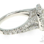 14K White Gold Diamond Engagement Ring 66139 - Image 4
