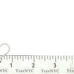 14K White Gold Diamond Heart Pendant 65866 - Image 6