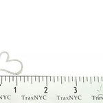 14K White Gold Diamond Heart Pendant 65866 - Image 7