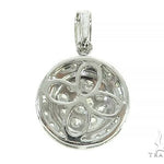 14K  Gold Diamond Round Cluster Pendant 65821 - Image 3