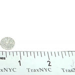 14K  Gold Diamond Round Cluster Pendant 65821 - Image 7