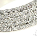 14K White Gold Diamond Wedding Band 66138 - Image 3