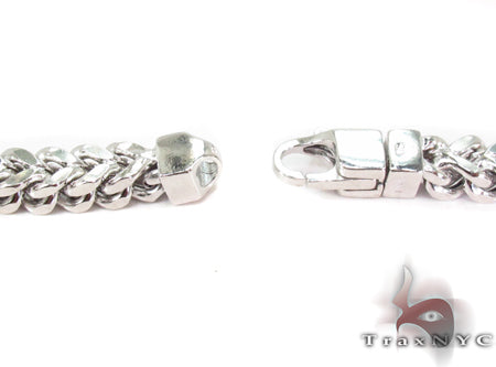 14K White Gold Franco Chain 20 Inches 5mm   32150 - Image 5