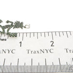 14K White Gold Green Diamonds Hatchet Man Pendant 63955 - Image 6