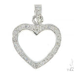 14K  Gold Heart Pendant 65449 - Image 1
