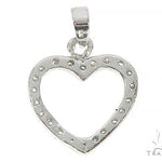 14K  Gold Heart Pendant 65449 - Image 3