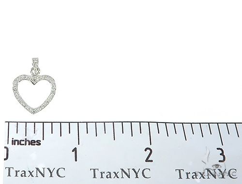 14K  Gold Heart Pendant 65449 - Image 6