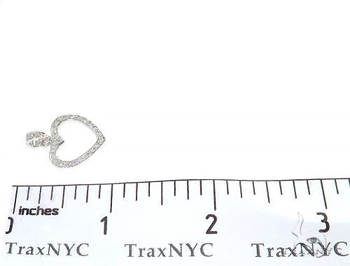 14K  Gold Heart Pendant 65449 - Image 7