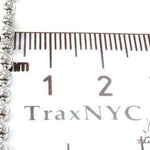 14K White Gold Moon Cut Link Chain 28 Inches 3.5mm   65894 - Image 7