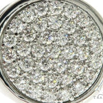 14K White Gold Prong Channel Diamond Ring 63581 - Image 3