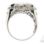14K White Gold Prong Channel Diamond Ring 63581 - Image 7