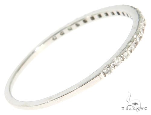 14K Gold Prong Diamond Wedding Ring 61499 - Image 3