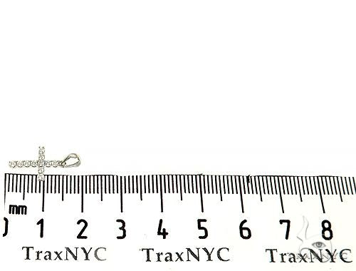 14K Gold Small Diamond Cross 65967 - Image 7