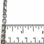 14K White Gold Solid Box Link  5.1mm  26 Inches  68168 - Image 5