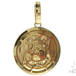 14K YG  Custom Made Initial Letter 'S' Pendant 57668 - Image 5