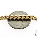 14K Yellow Gold Solid Miami Cuban Link Chain 64560 - Image 3