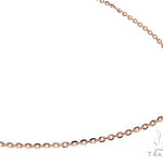 14K Rose Gold Mirror Rolo Chain 22 Inches 1mm   65593 - Image 1