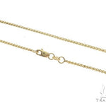 14k Yellow Gold Solid Franco Chain 24 Inches 1.3mm 65606 - Image 2