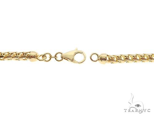 14k Yellow Gold Solid Franco Chain 26 Inches 3.9mm   66027 - Image 5