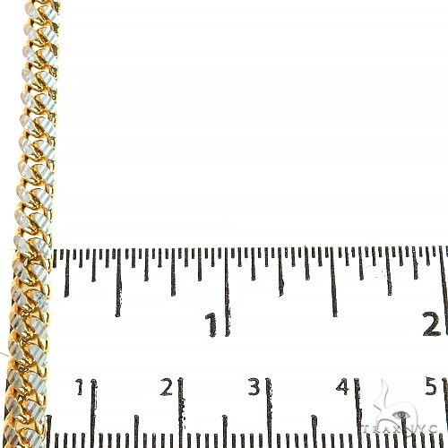14K Yelllow Gold Diamond Cut Solid Miami Cuban Chain 26 Inches 7mm   68371 - Image 5