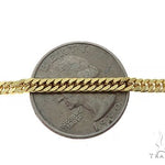14K Yellow Gold Double Curb Link Bracelet 8 inches 3.8mm 7.69 gm 65195