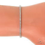 14K Yellow Gold Adjustable Diamond Bolo Bracelet 67176 - Image 4