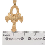 14K Yellow Gold Ankh Pendant 69752 - Image 4