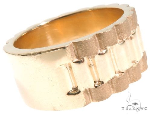 14K Yellow Gold Band 63969 - Image 4