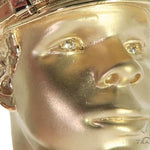 14K Yellow Gold Bezel Diamond Patriot the American Soldier Charm Pendant 63309 - Image 4