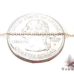 14K Yellow Gold Cross Crucifix Necklace 33977 - Image 3