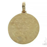 14K Yellow Gold Custom Diamond Holographic Prism Photo Pendant 65758 - Image 3