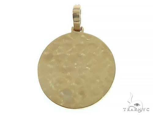 14K Yellow Gold Custom Diamond Holographic Prism Photo Pendant 65758 - Image 3