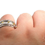 14K Yellow Gold Custom Drum Ring 63995 - Image 7